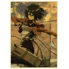 Poster Mikasa Combat - District SNK