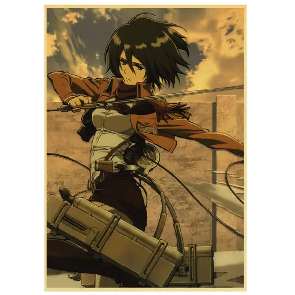 Poster Mikasa Combat - District SNK 1 Poster Mikasa Combat - District SNK