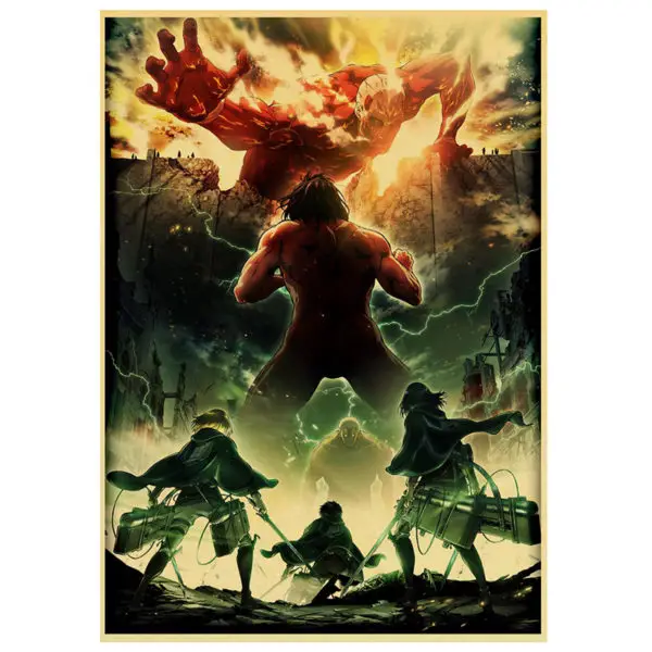 Poster Attaque Des Titans Saison 2 - District SNK 1 Poster Attaque Des Titans Saison 2 - District SNK