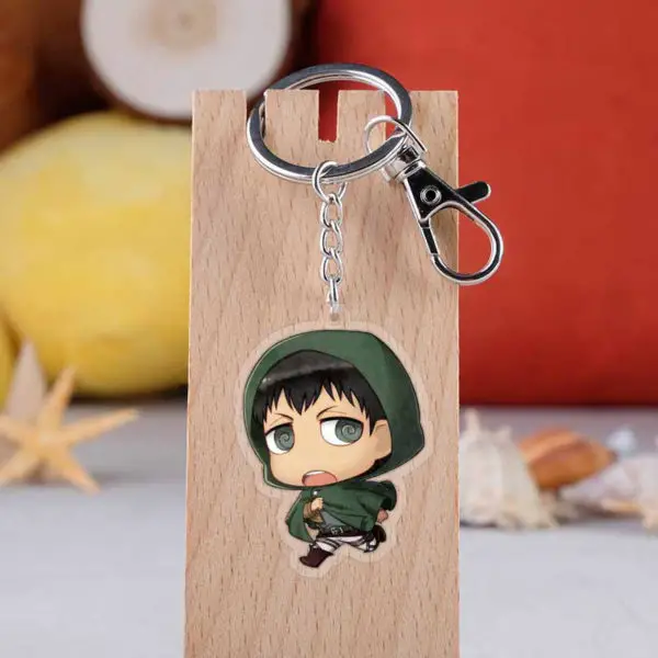 Porte Clés Eren En Capuche - District SNK 1 Porte Clés Eren En Capuche - District SNK
