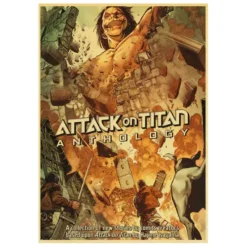 Poster Cover Attack On Titan Anthology - District SNK
