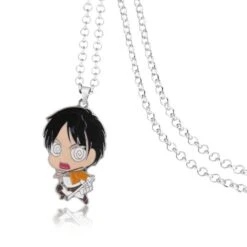 Collier Eren Kawaii - District SNK -Titan Cosplay Soldes Magasin Eren chaine