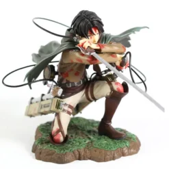 Figurine Livaï En Combat - District SNK -Titan Cosplay Soldes Magasin Figurine Livai combat profil