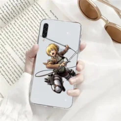 Coque Samsung Transparente Armin Arlert Offensif - District SNK