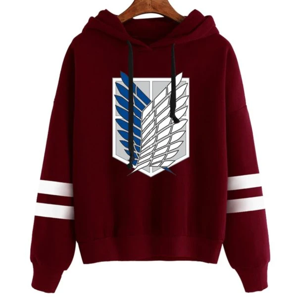 Hoodie Ailes De La Liberté Rayures - District SNK 3 Hoodie Ailes De La Liberté Rayures - District SNK – Image 3