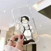 Coque IPhone Transparente Livaï Maniaque - District SNK