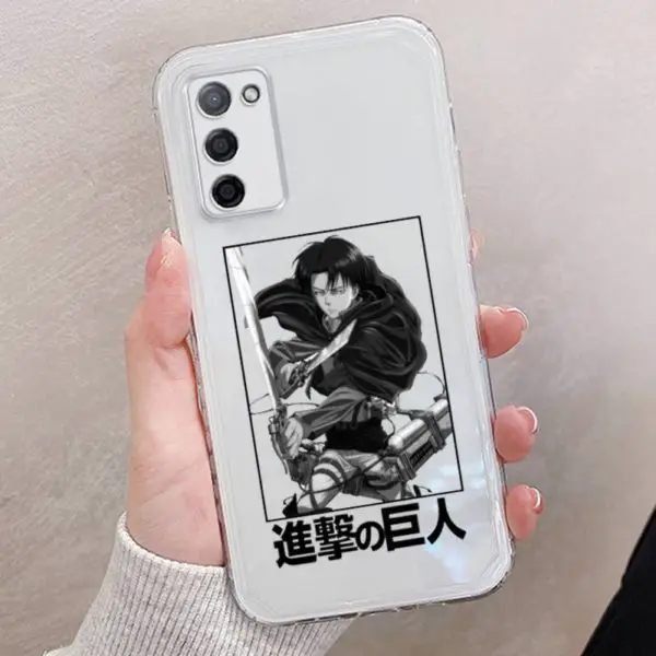 Coque Xiaomi Transparente Levi Ackerman - District SNK 1 Coque Xiaomi Transparente Levi Ackerman - District SNK