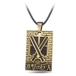 Collier Brigades D'entraînement Shingeki No Kyojin - District SNK