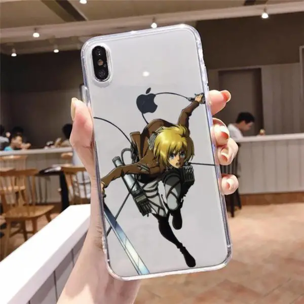 Coque IPhone Armin Attaque - District SNK 1 Coque IPhone Armin Attaque - District SNK