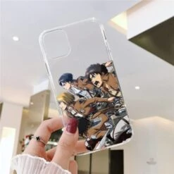 Coque IPhone Transparente Attaque Des Héros - District SNK
