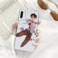 Coque Samsung Transparente Livaï Réaliste - District SNK
