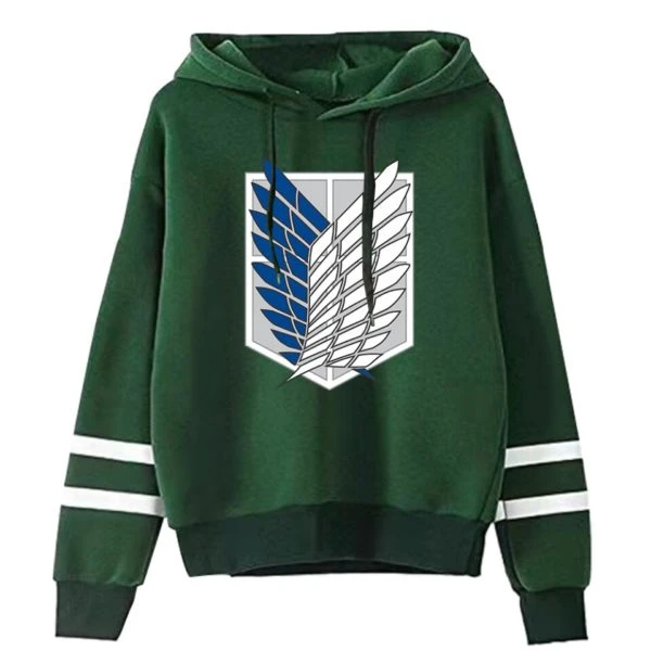 Hoodie Ailes De La Liberté Rayures - District SNK 2 Hoodie Ailes De La Liberté Rayures - District SNK – Image 2