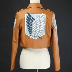 Veste Du Bataillon D'exploration - Simili Cuir - District SNK -Titan Cosplay Soldes Magasin H2e0e952c35df4b13b1ebb776cc40f573Y