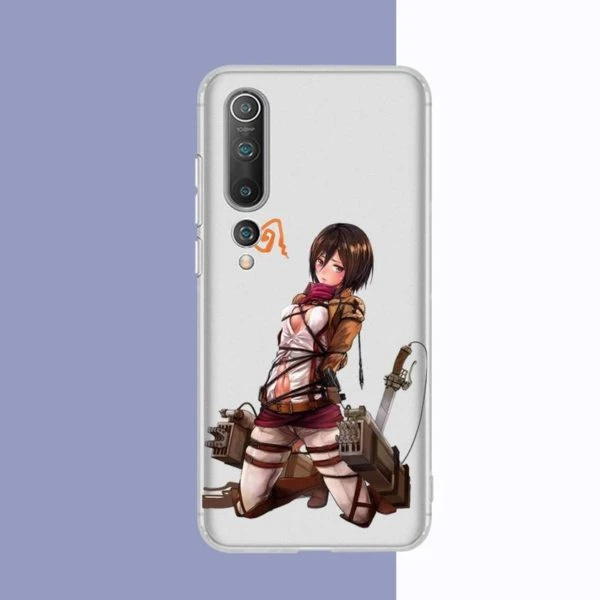 Coque Xiaomi Transparente Mikasa Bondage - District SNK 1 Coque Xiaomi Transparente Mikasa Bondage - District SNK