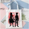 Tote Bag L'ombre D'Eren Et Mikasa - District SNK