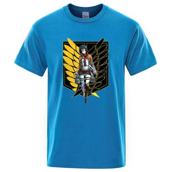 T-Shirt Mikasa Ailes Jaunes - District SNK 7 T-Shirt Mikasa Ailes Jaunes - District SNK – Image 7