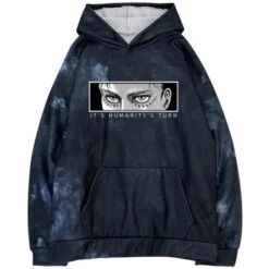 Hoodie Tie Dye Humanity's Turn - District SNK