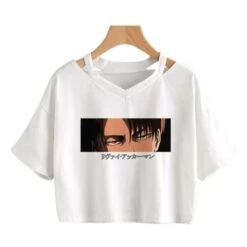 Crop Top Regard Froid - District SNK -Titan Cosplay Soldes Magasin H43158d4bec1b4ea994bd2888eaaa4c3fA