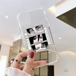 Coque IPhone Transparente Regards - District SNK