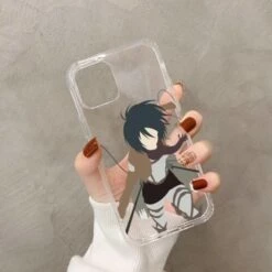 Coque IPhone Transparente Mikasa Graphique De Face - District SNK