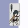 Coque Xiaomi Transparente Mikasa Graphique De Face - District SNK