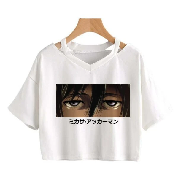 Crop Top Mikasa Anéantie - District SNK 2 Crop Top Mikasa Anéantie - District SNK – Image 2