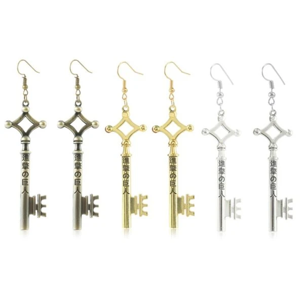 Boucles D'oreilles Clé D'Eren - District SNK 1 Boucles D'oreilles Clé D'Eren - District SNK