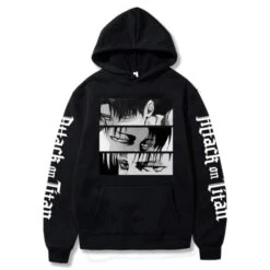 Hoodie Regards De Livaï - District SNK