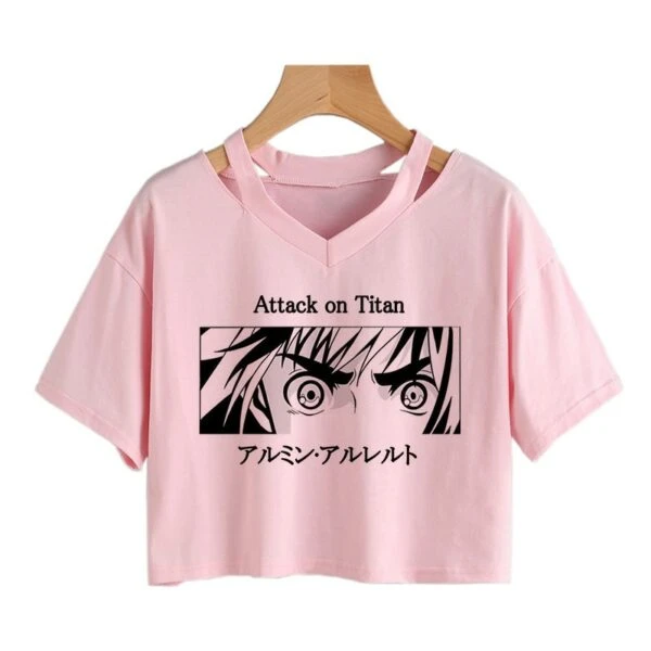 Crop Top Yeux Armin - District SNK 2 Crop Top Yeux Armin - District SNK – Image 2