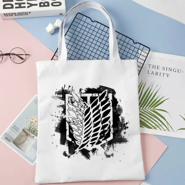 Tote Bag Peinture Du Bataillon D'exploration - District SNK 1 Tote Bag Peinture Du Bataillon D'exploration - District SNK