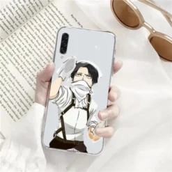 Coque Samsung Transparente Livaï Maniaque - District SNK