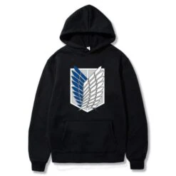Hoodie Bataillon D'exploration Bleu Blanc - District SNK