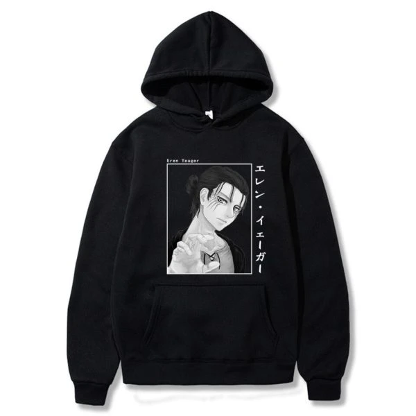 Hoodie Eren Yeager Saison 4 - District SNK 1 Hoodie Eren Yeager Saison 4 - District SNK