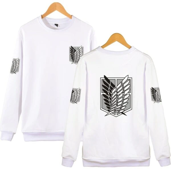 Sweat Ailes De La Liberté N&B - District SNK 2 Sweat Ailes De La Liberté N&B - District SNK – Image 2