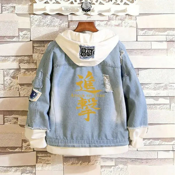 Veste Denim Bleu Titan - District SNK 1 Veste Denim Bleu Titan - District SNK