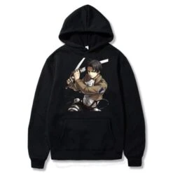 Hoodie Livaï Et Ses Sabres - District SNK