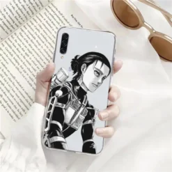 Coque Samsung Transparente Eren Manœuvre Tridimensionnelle - District SNK