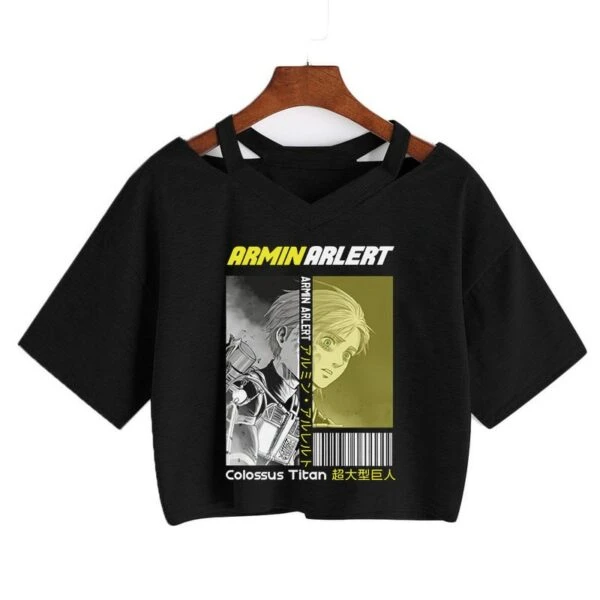 Crop Top Armin Arlert - District SNK 1 Crop Top Armin Arlert - District SNK