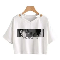 Crop Top I'm Watching You N&B - District SNK -Titan Cosplay Soldes Magasin Hae74f56cac304f87917bb1f7931f85f7z