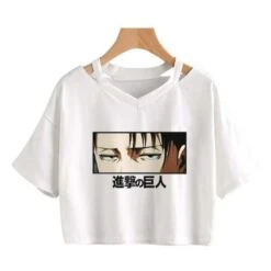 Titan Cosplay Soldes Magasin 28 Crop Top Livaï Shingeki No Kyojin - District SNK