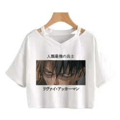 Crop Top Livaï En Colère - District SNK -Titan Cosplay Soldes Magasin Hc147654dbf954d698b145da1914741888