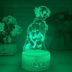 Lampe Eren Et Mikasa - District SNK