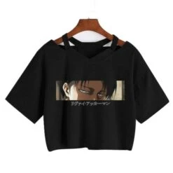 Crop Top Regard De Livaï Couleur - District SNK