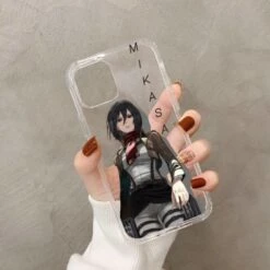 Coque IPhone Transparente Mikasa - District SNK