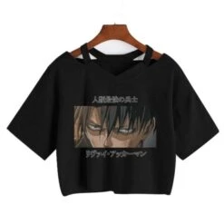 Crop Top Livaï En Colère - District SNK