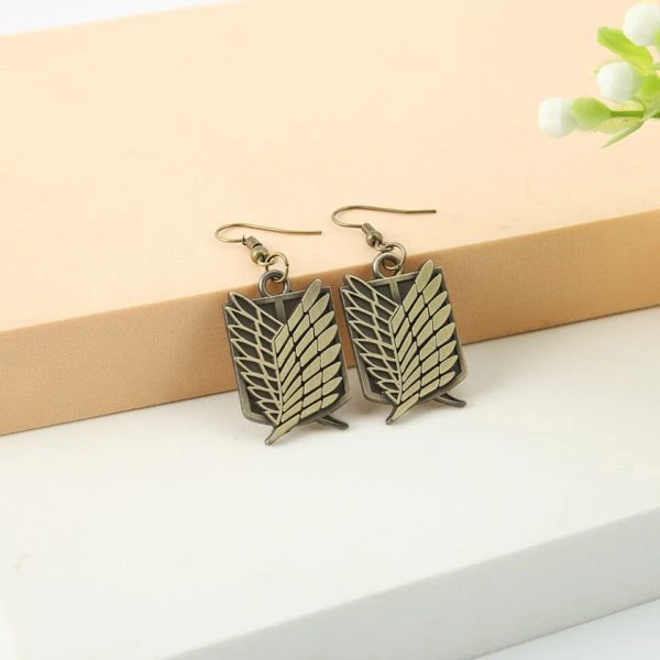 Boucles D'oreilles Ailes De La Liberté - District SNK 2 Boucles D'oreilles Ailes De La Liberté - District SNK – Image 2