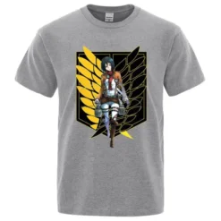 T-Shirt Mikasa Ailes Jaunes - District SNK
