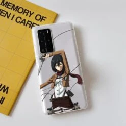 Coque Huawei Transparente Mikasa En Mouvement - District SNK