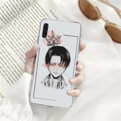 Coque Samsung Transparente King Livaï - District SNK