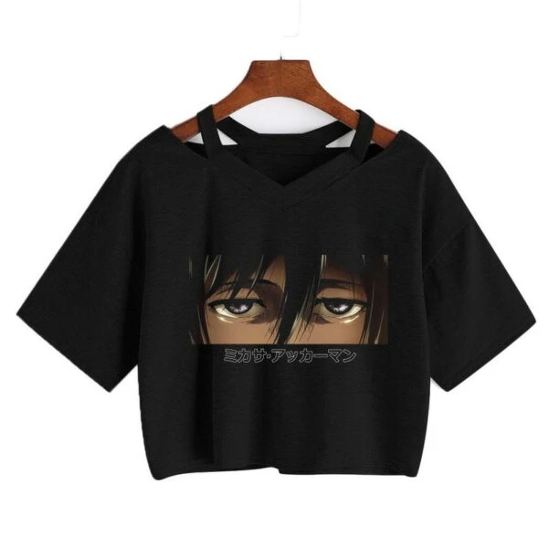 Crop Top Mikasa Anéantie - District SNK 1 Crop Top Mikasa Anéantie - District SNK